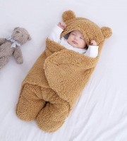 Baby blanket (brown)