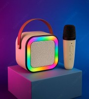 RGB Karaoke Bluetooth Speaker(এক পিস মাইক)